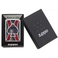 Zippo - Ace of Spades Design - Windproof Lighter